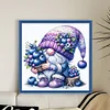 Blueberry Gnome-11CT Stamped Cross Stitch 45*45cm