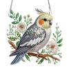 2D Flat DIY Parrot Diamond Art Pendant Diamond Painting Set Home Decoration