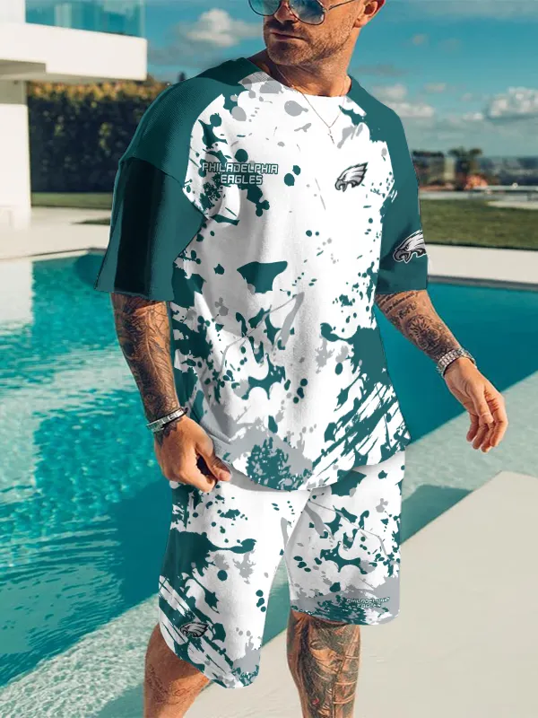 Philadelphia Eagles Limited Edition Top And Shorts Two-Piece Suits