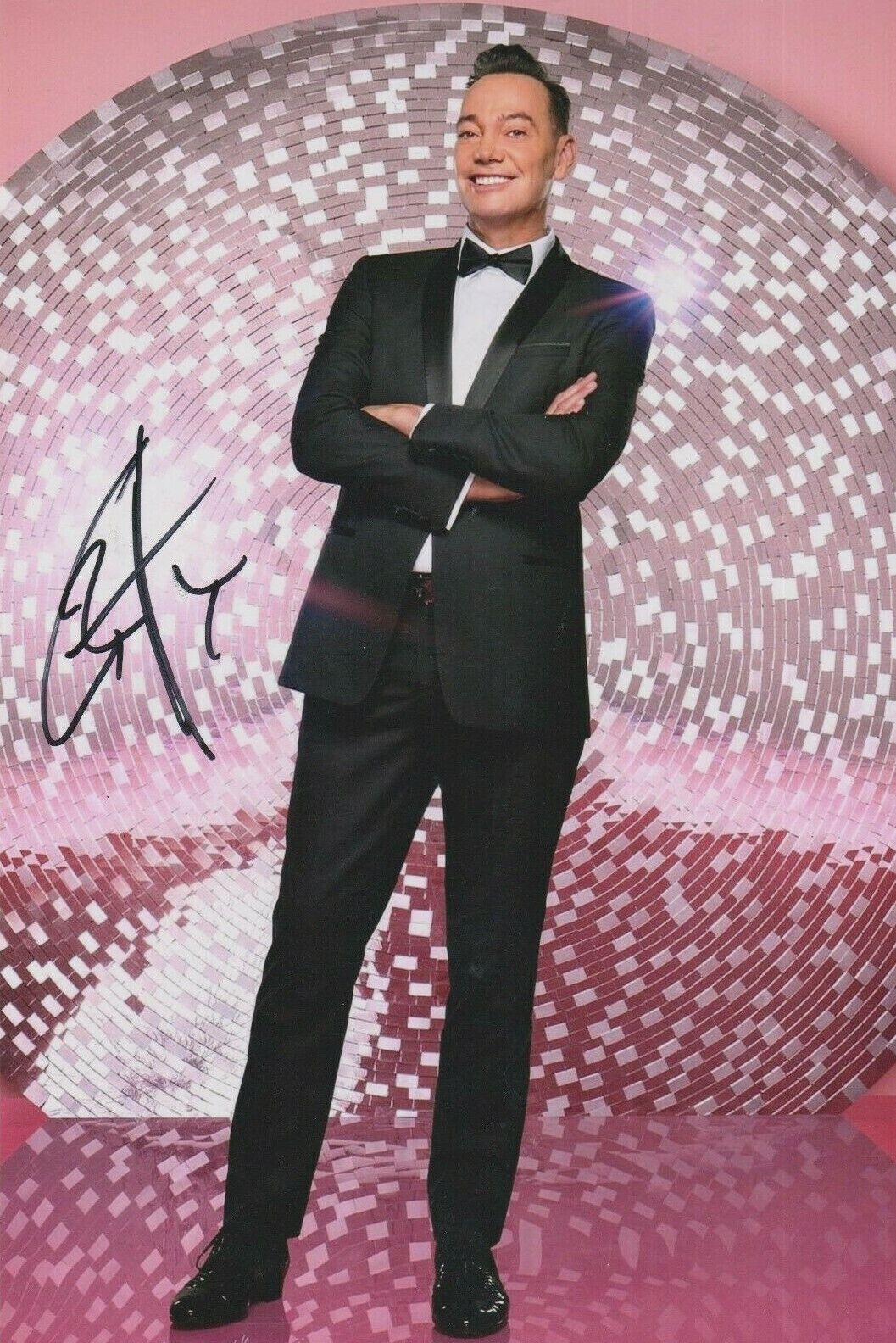 Craig Revel Horwood **HAND SIGNED** 12x8 Photo Poster painting ~ Strictly come dancing