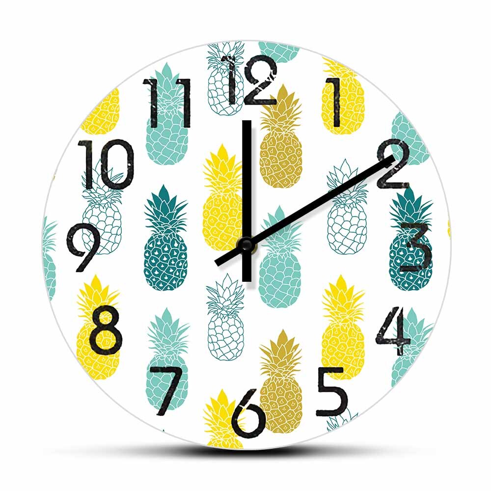 

Pineapple - Frameless Acrylic Wall Clock, 501 Original
