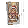 (40*70cm)The Squirrel Family - Full Round Drill Diamond Painting