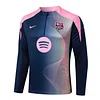 25/26 Barcelona Polyglan (curve inkjet) Half-Zip Training Jacket Set