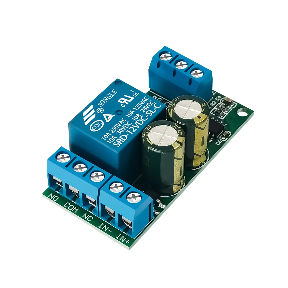 High Power Water Level Automatic Controller 12V 30A Liquid Sensor Switch Solenoid Valve Motor Pump Automatic Control Relay Board