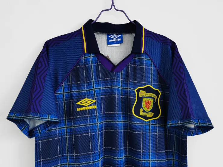 Retro 1994-1996 Scotland Home Football Shirt Thai Quality