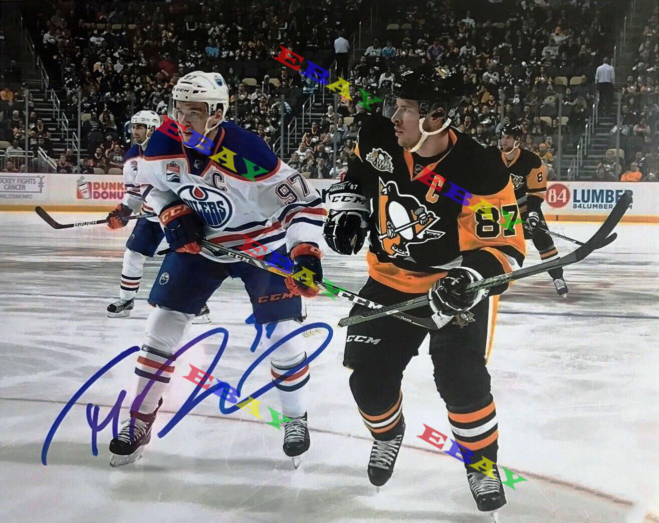 Connor McDavid Autographed Signed 8x10 Photo Poster painting Reprint