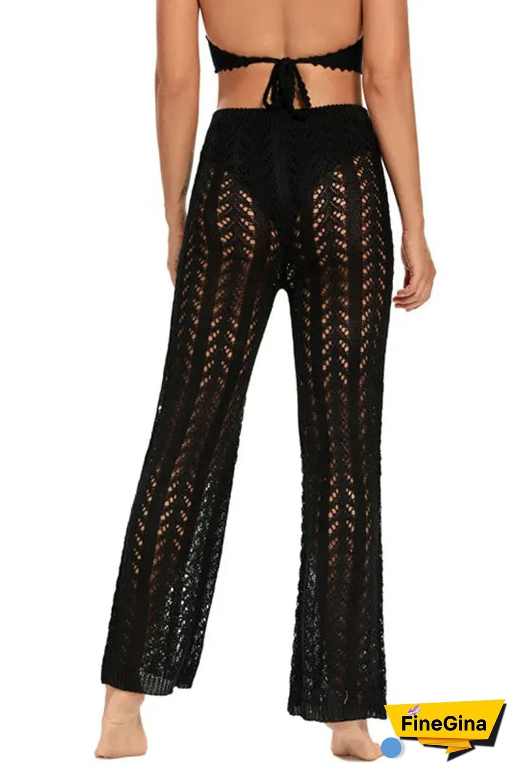 Boho Crochet Trousers