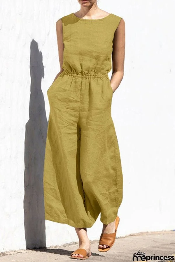 Life is a Breeze Sleeveless Jumpsuit