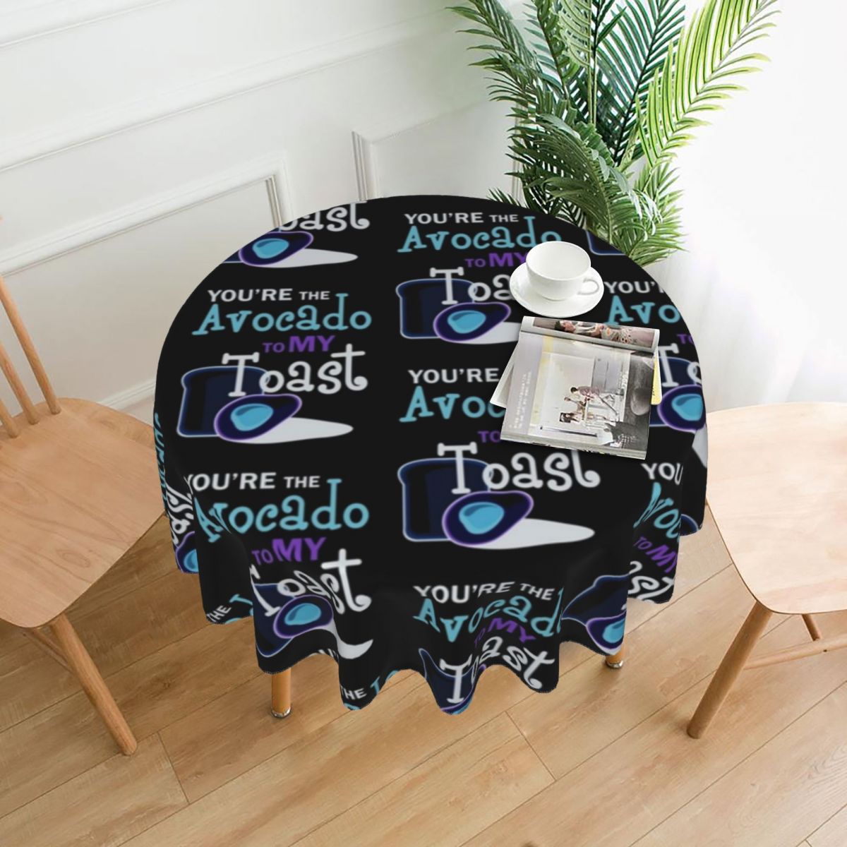 

Avocado - Round Tablecloth, 150cm, 501 Original