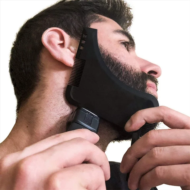 Men Beard Style Comb Appearance Moustache Moulding