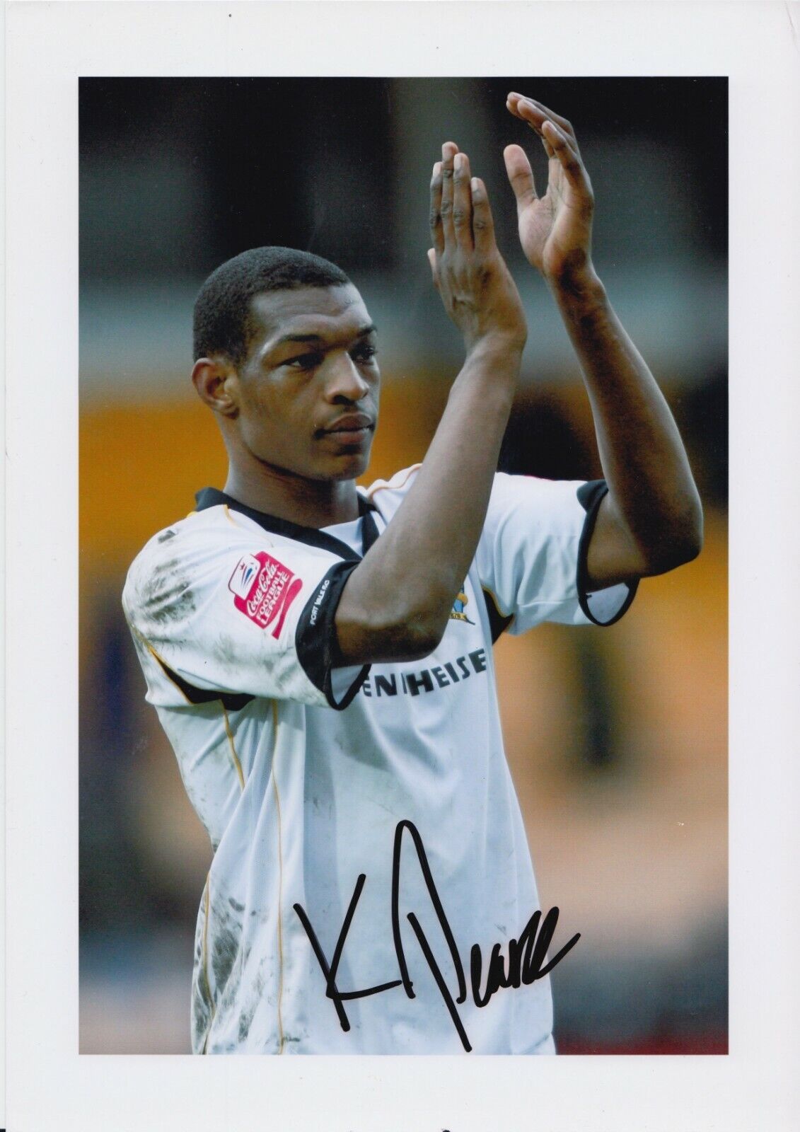 Krystian Pearce Hand Signed 12x8 Photo Poster painting - Scunthorpe United Autograph 2.