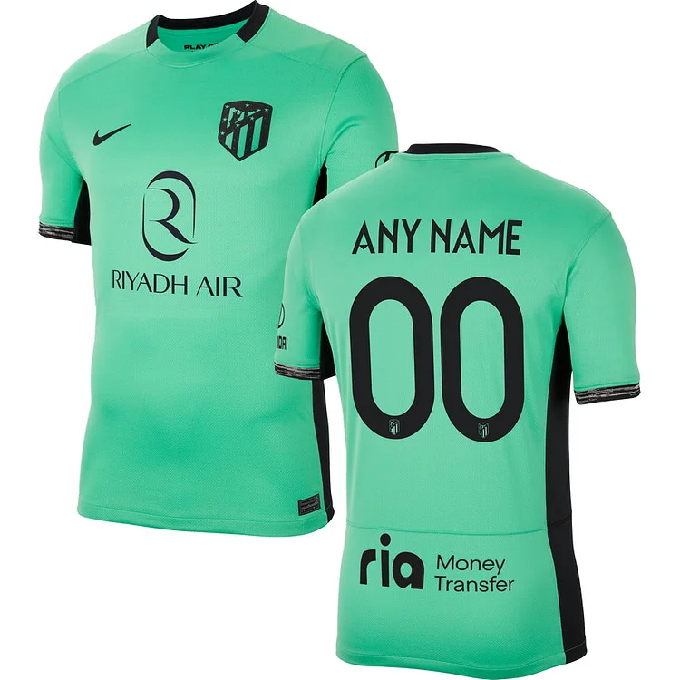 Atletico Madrid Third Trikot 2023-2024 ( Aufdruck Dein Name )