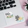 Diamond Painting-DIY 2pcs New Stickers Decoration Cat