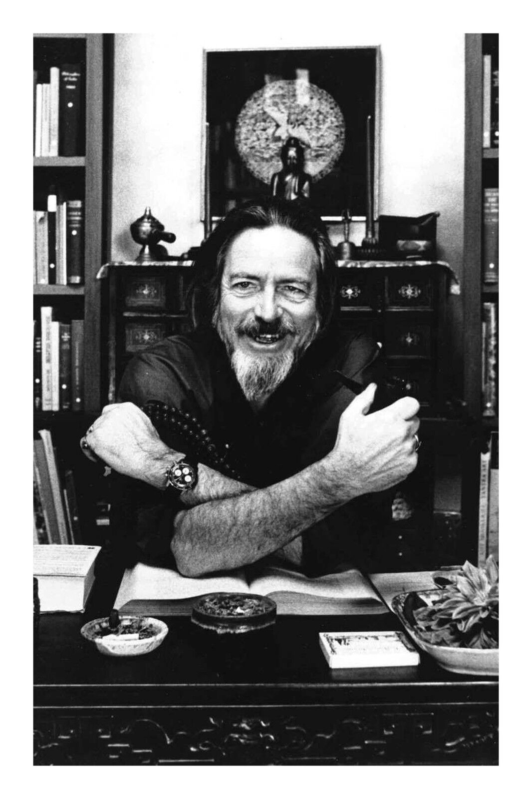 Alan Watts Photo Poster painting Print A4 Size Eastern Philosophy Zen Buddhism Author