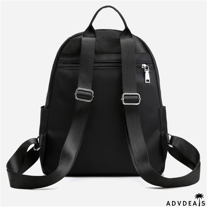 Great Simple Design Single Flat Top Handle All-Around Zip Fastening Backpack