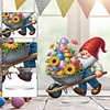 Diamond Painting Acrylic Easter Eggs Cart Diamond Painting Desktop Ornaments