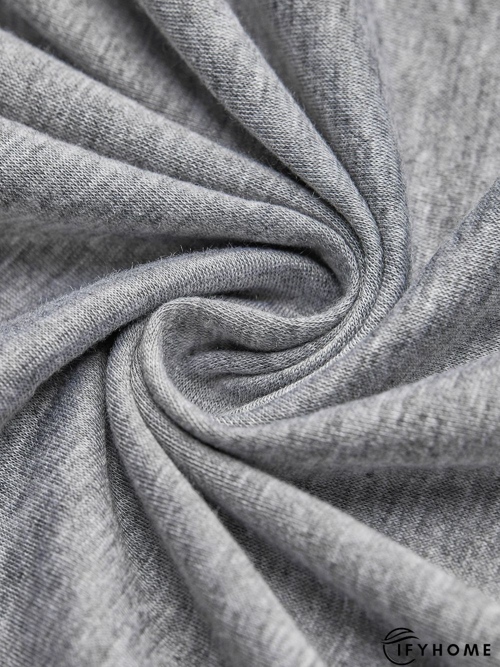 Letter Long Sleeve V-neck Casual Tunic T-Shirt | IFYHOME