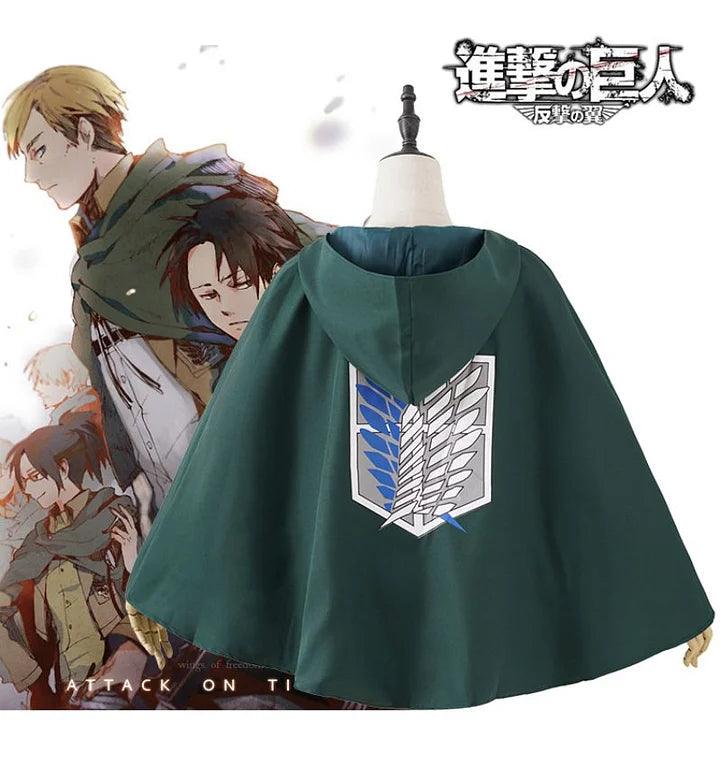 Cosplay costume of the Wings of Freedom cloak from Attack on Titan