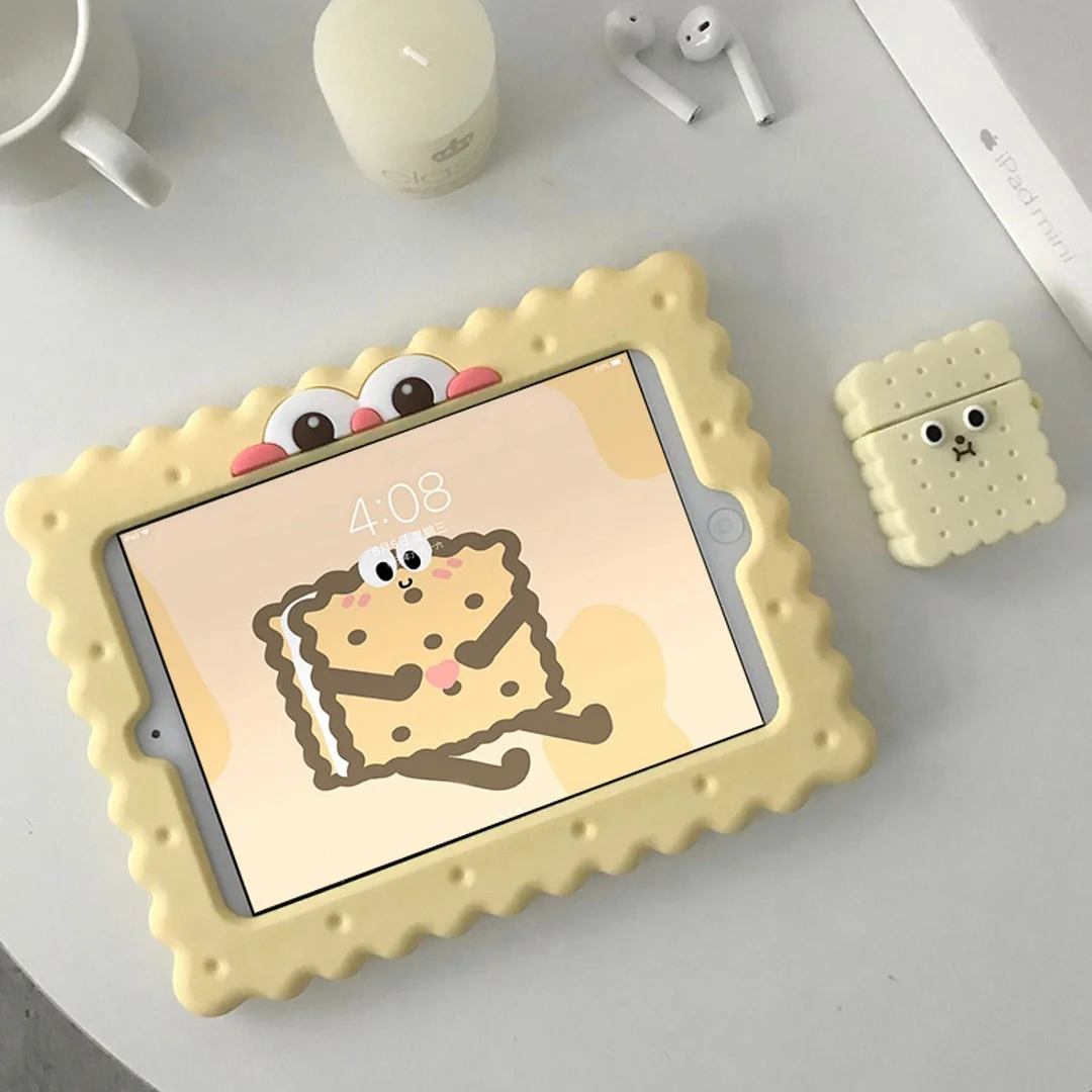 Cute Mr. Biscuit Man iPad Cover Case | IFYHOME