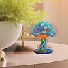 >SALE<4 PCS Diamond Art Table Decor Mushroom with Lights (Mushroom #3)