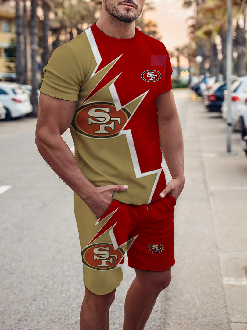 San Francisco 49ers Limited Edition Top And Shorts Two-Piece Suits