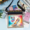 Vintage-Inspired 5D DIY Diamond Painting Waterproof Adjustable Strap Shoulder Cross Bag Kit (High Heels)