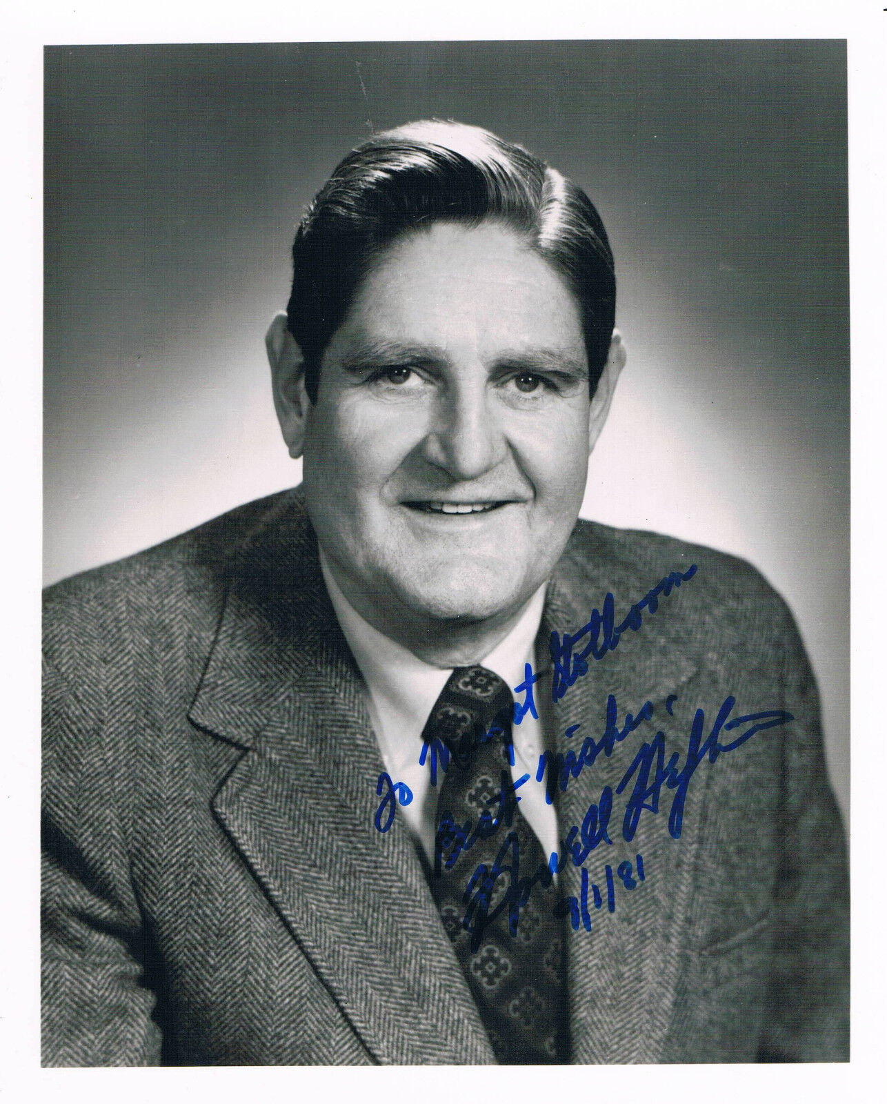 USA Senator Howell Heflin 1921-2005 genuine autograph signed 8x10