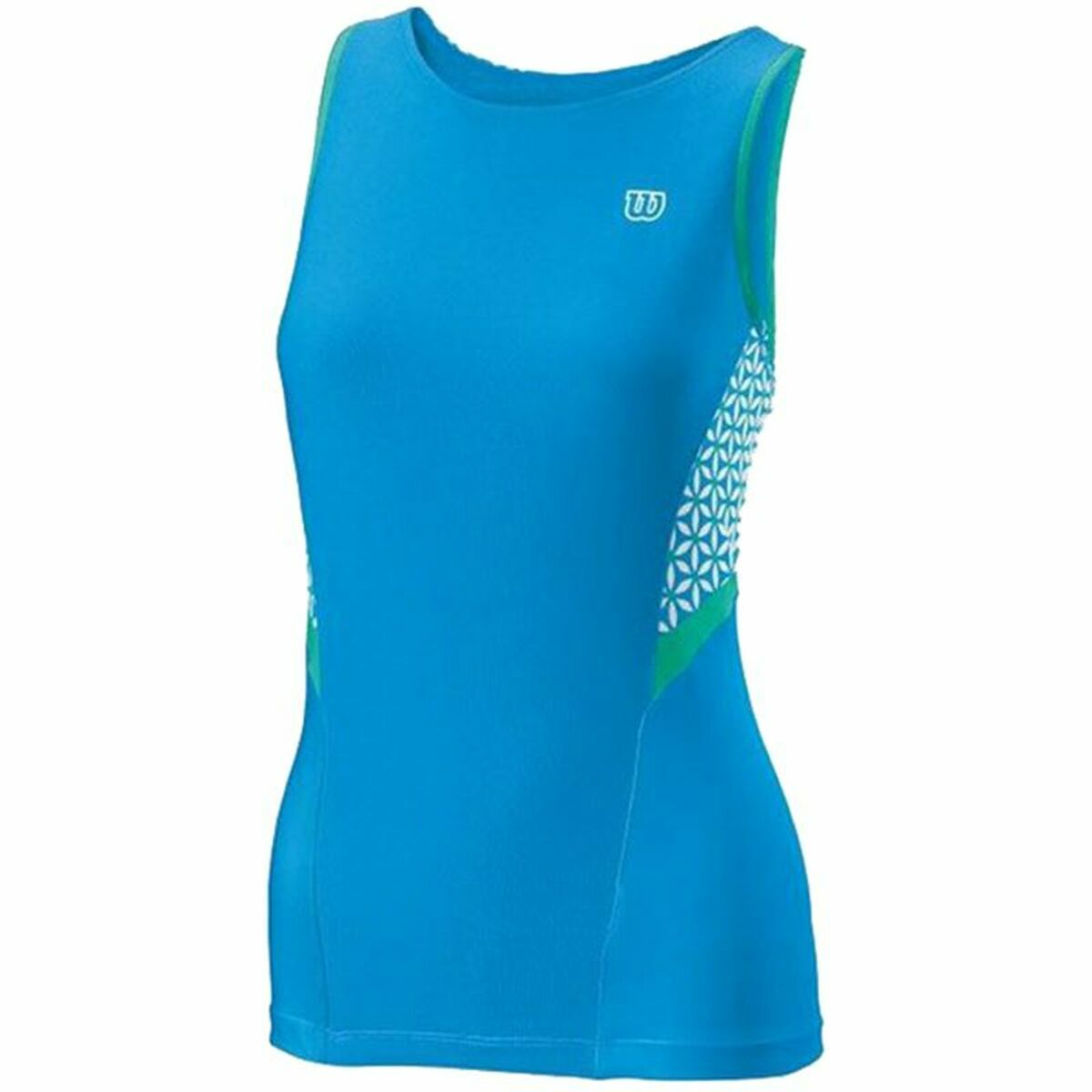 Tank Top Women Wilson Glamour Green Tennis Reversible (Refurbished C)