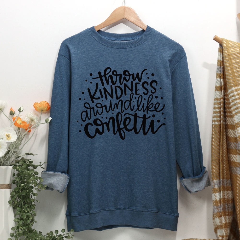 Throw Kindness Around Like Confetti V Neck T-shirt Tees-03493