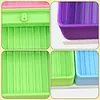 9-Square Diamond Art Painting Tray 3D Printed Colorful Rhinestone Tray Organizer Lightweight & Portable for DIY Crafts Nail Dotting Tools (Multicolor)