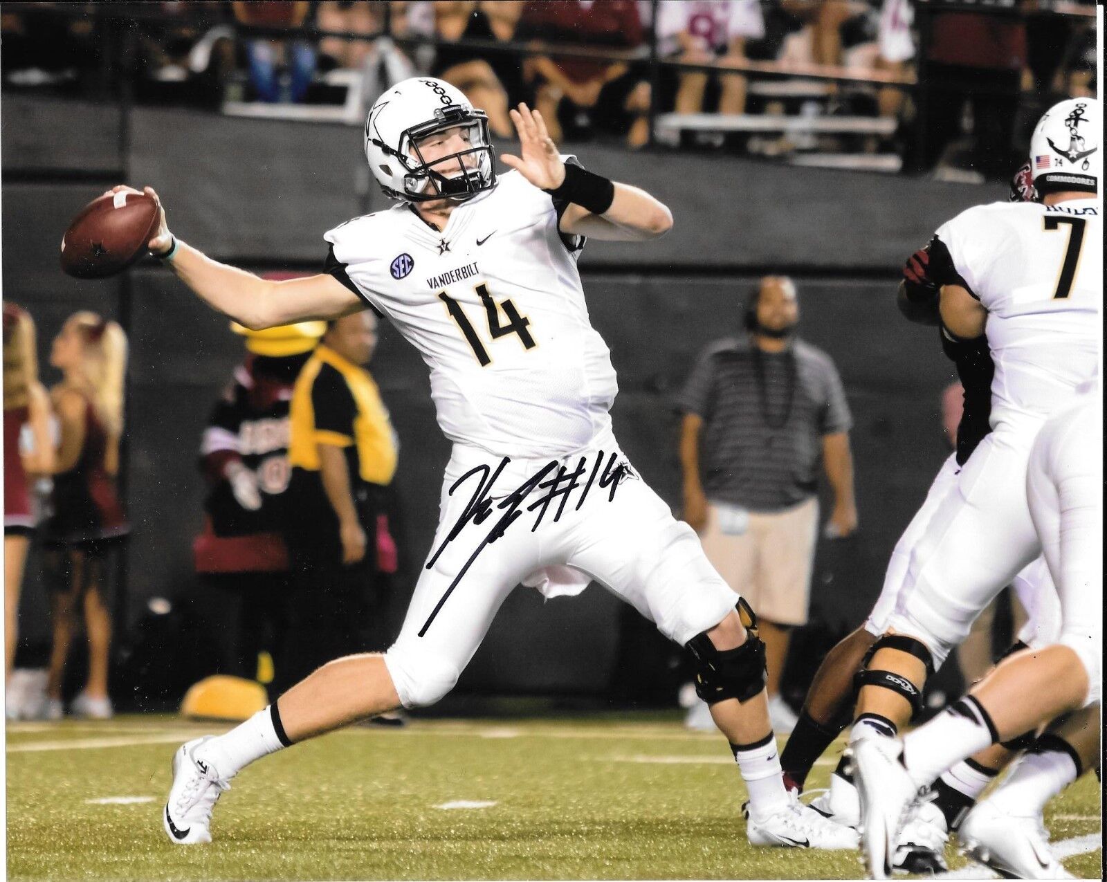 KYLE SHURMUR HAND SIGNED VANDERBILT COMMODORES 8X10 Photo Poster painting W/COA