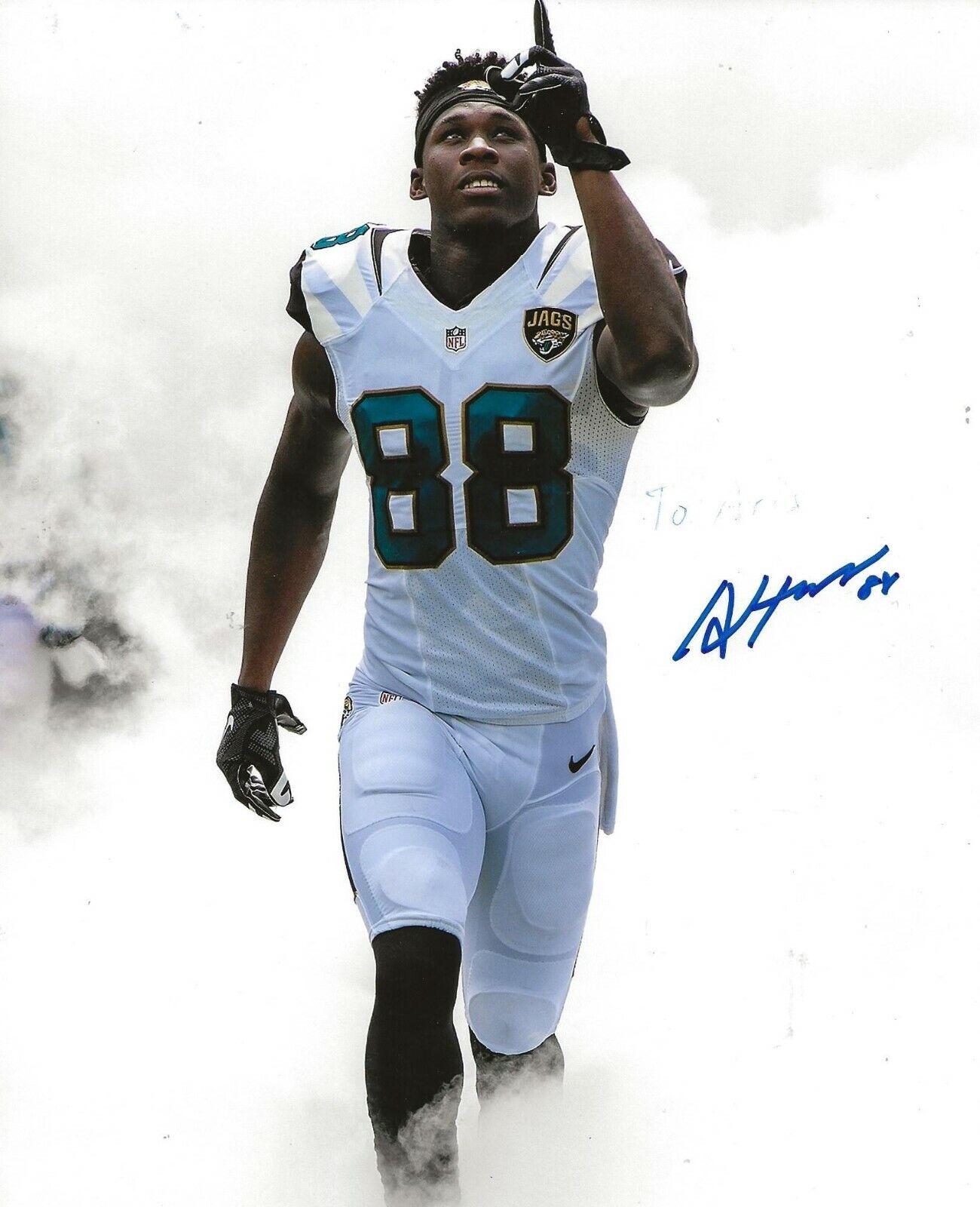 Allen Hurns signed Jacksonville Jaguars 8x10 Photo Poster painting autographed