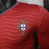 2026 Player Version Long Sleeve Portugal Home Football Shirt 1:1 Thai Quality