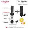 CO2 Laser Lens CVD ZnSe 15/20mm F63.5 Focusing for Engraving Cutting Machine F38.1/50.8/63.5/76.2/101.6/127mm Dia.12/15/18/19.05