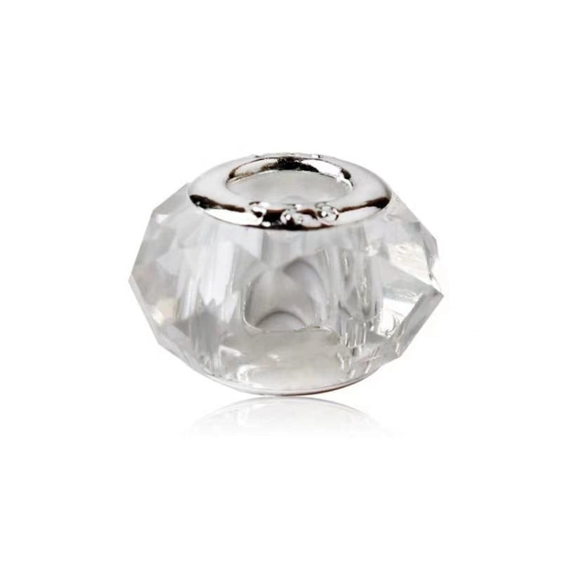 1 Piece 18mm Resin Geometric Beads