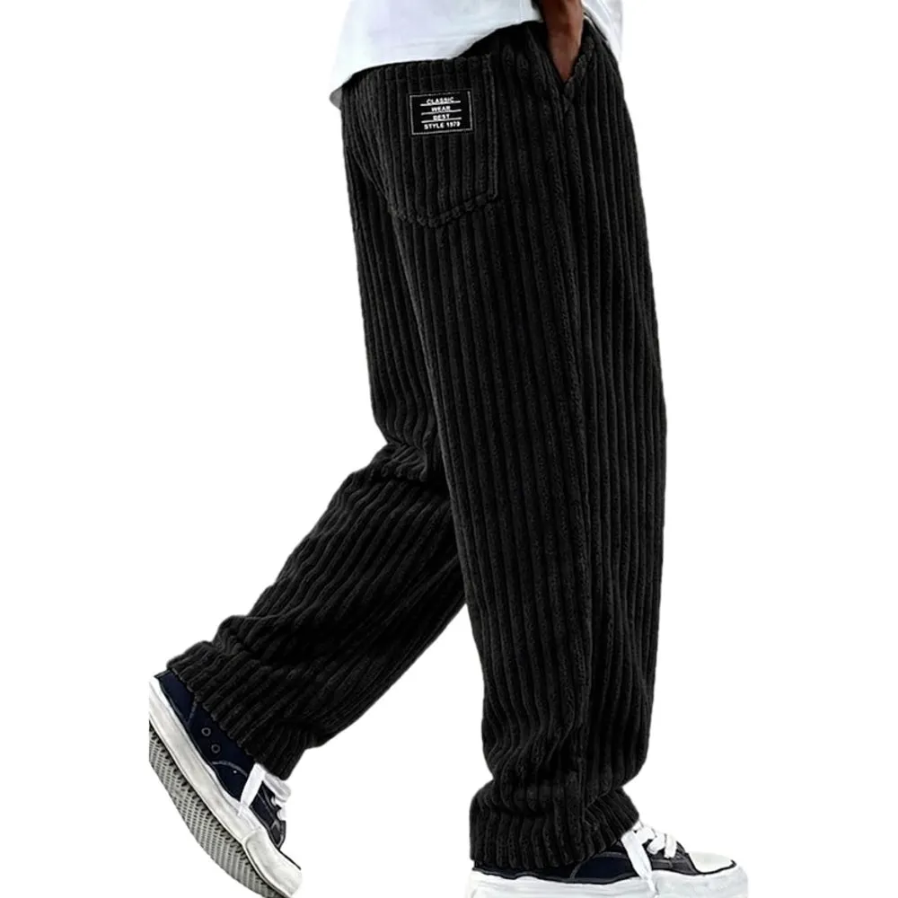 Black Corduroy Pants