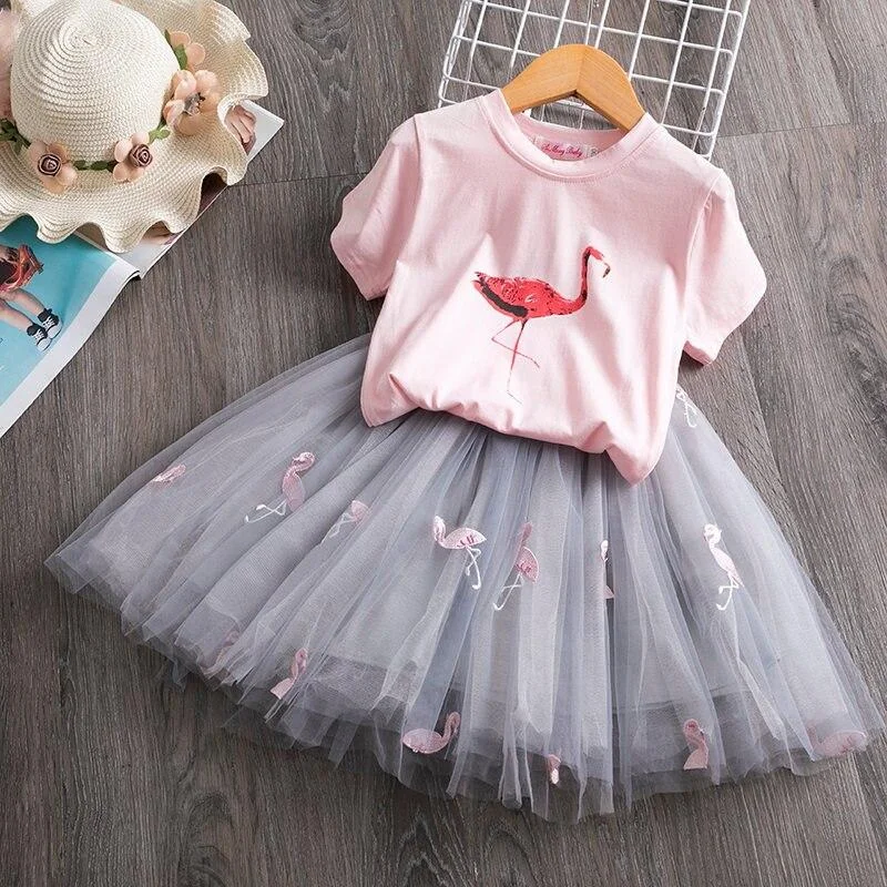 Summer Girl Clothes Kids Dresses For Girls Tutu Party Dress Outfit Children Princess Girl Casual Wear 2 3 4 5 6 7 Years Vestidos