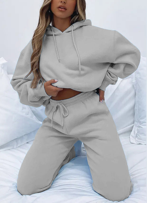 Two-piece Kangaroo Pocket Tracksuit