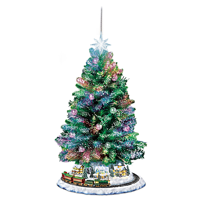 🎅Thomas Kinkade-:Christmas tree decoration