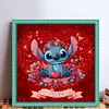 Red Heart Stitch-11CT Stamped Cross Stitch 40*40cm/15.75*15.75in