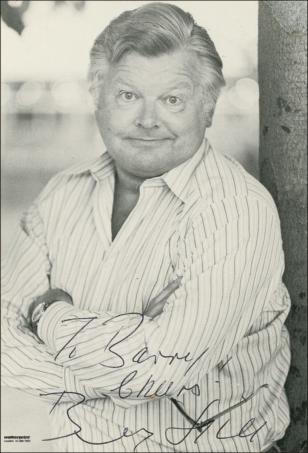 BENNY HILL Signed Photo Poster paintinggraph - Film & TV Star Actor - preprint