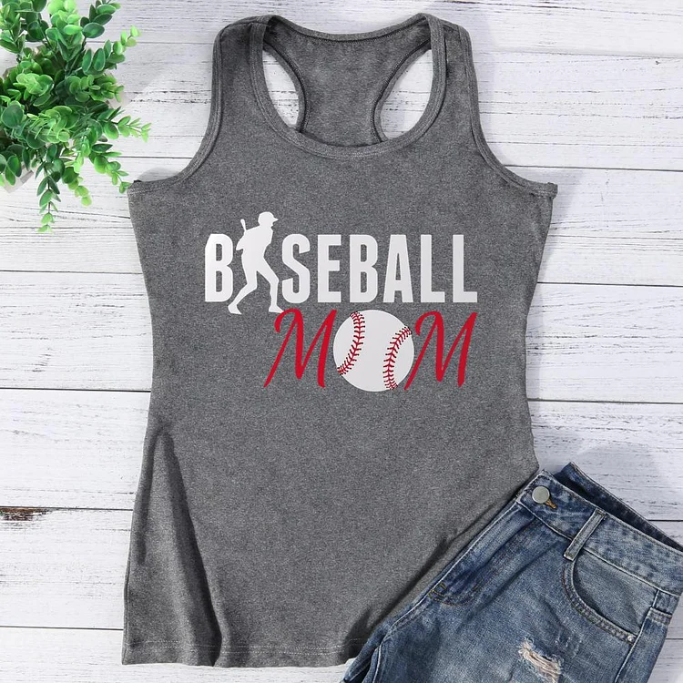baseball mom Vest Top-Annaletters