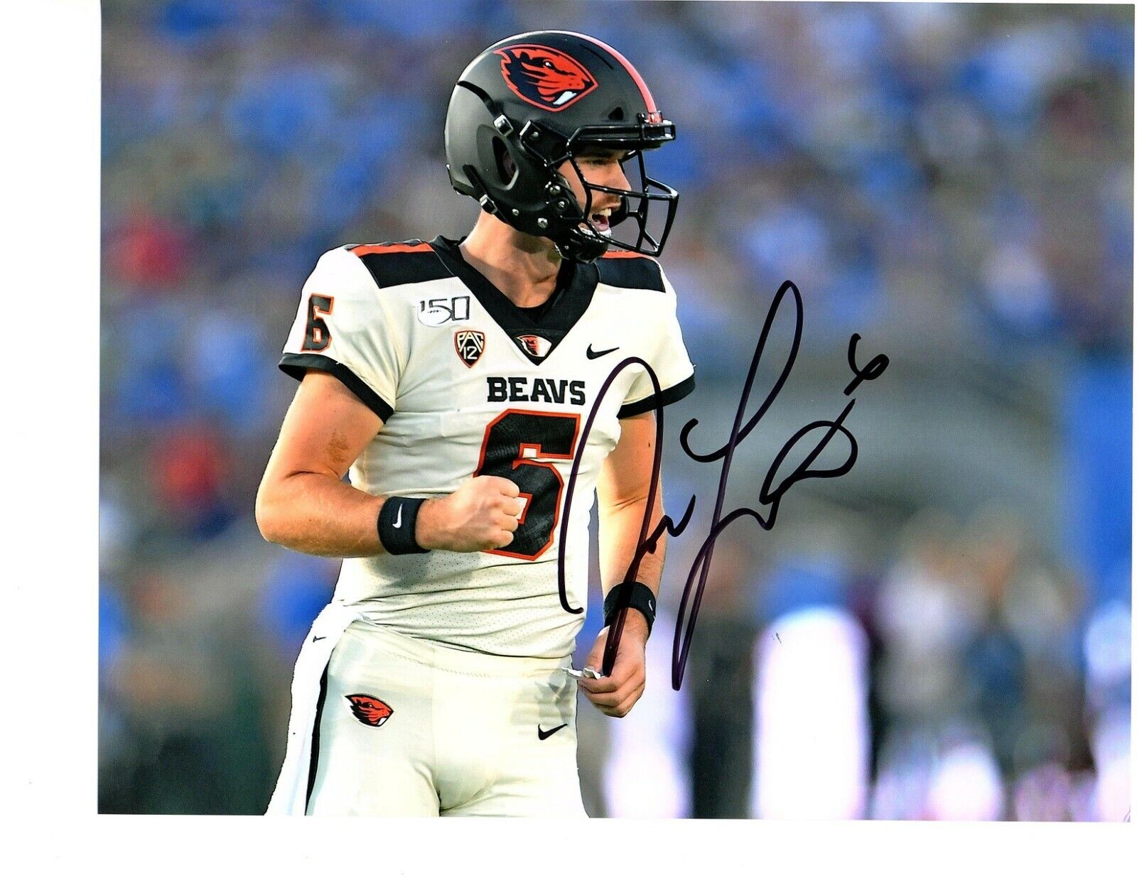 Jake Luton Oregon State Beavers signed autographed 8x10 football Photo Poster painting 20 Draft!