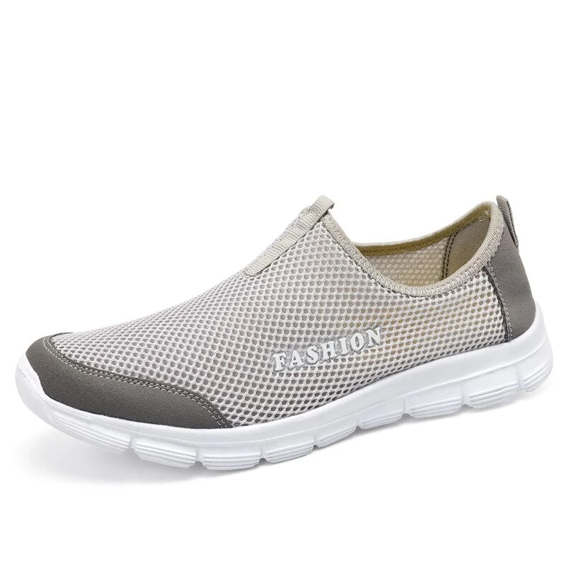 Mesh Casual Shoes Lightweight Summer Breathable Men Shoes Outdoor Comfortable Women Footwear Male Ladies Walking Shoes 36-47