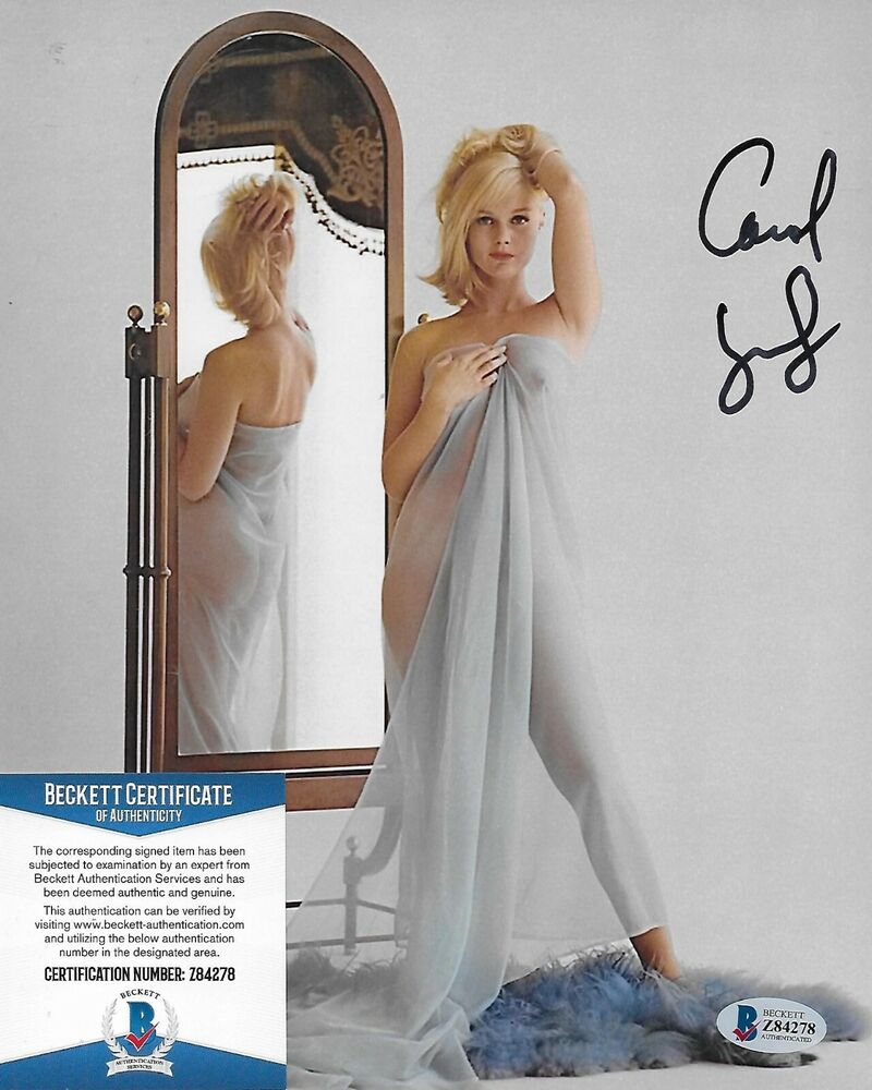 Carol Lynley (RIP 1942-2019) Original Autographed 8X10 Photo Poster painting w/Beckett #3