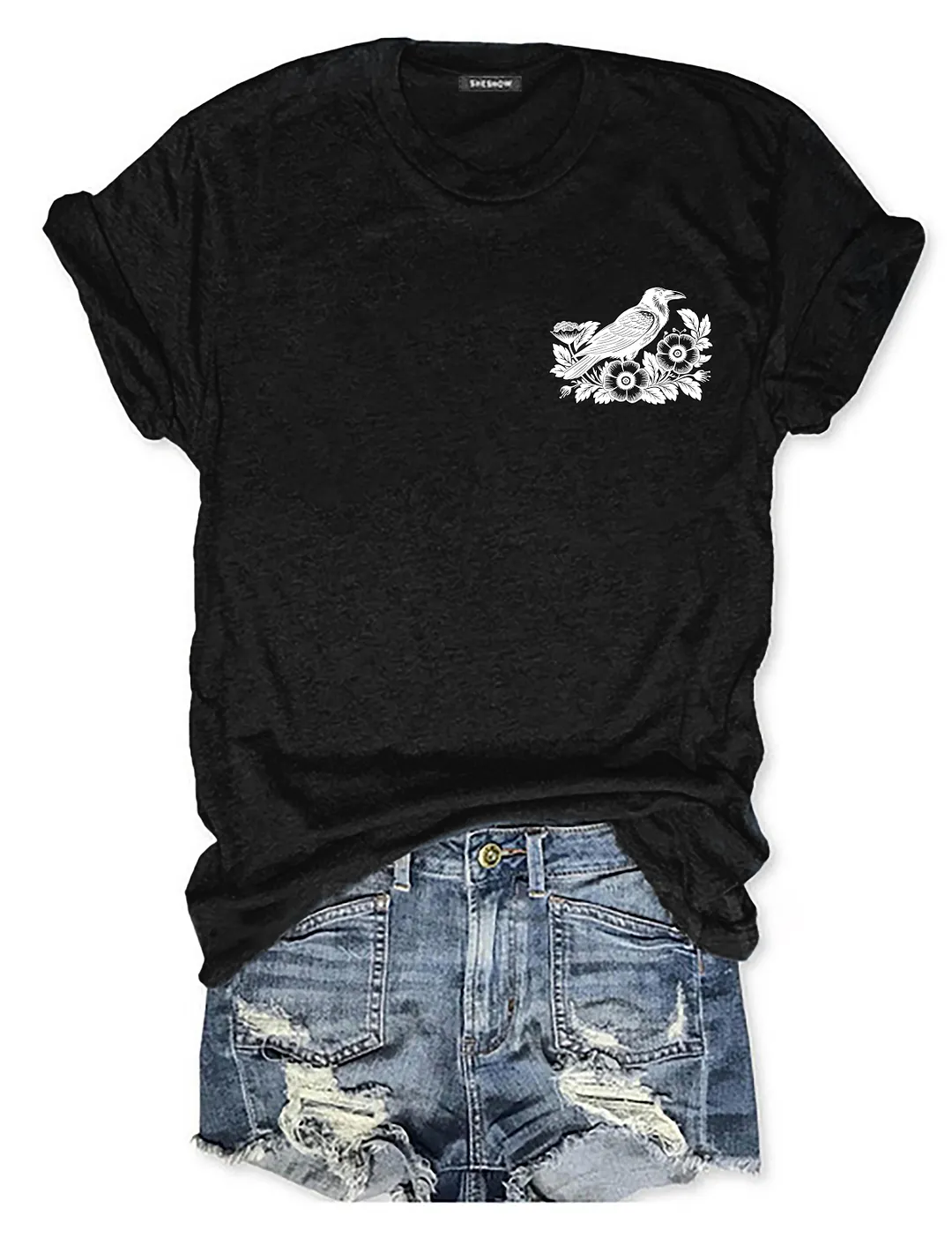 Justifiably Furious Raven T-shirt
