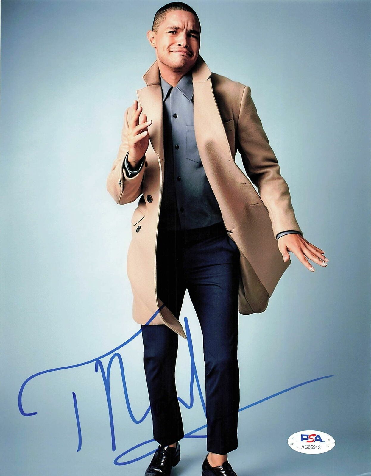 Trevor Noah signed 8x10 Photo Poster painting PSA/DNA Autographed Comedian