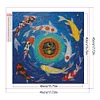 5D DIY Vollrundbohrer teilweise ab Diamond Painting Koi Kit Kunst Dekor 45x45cm