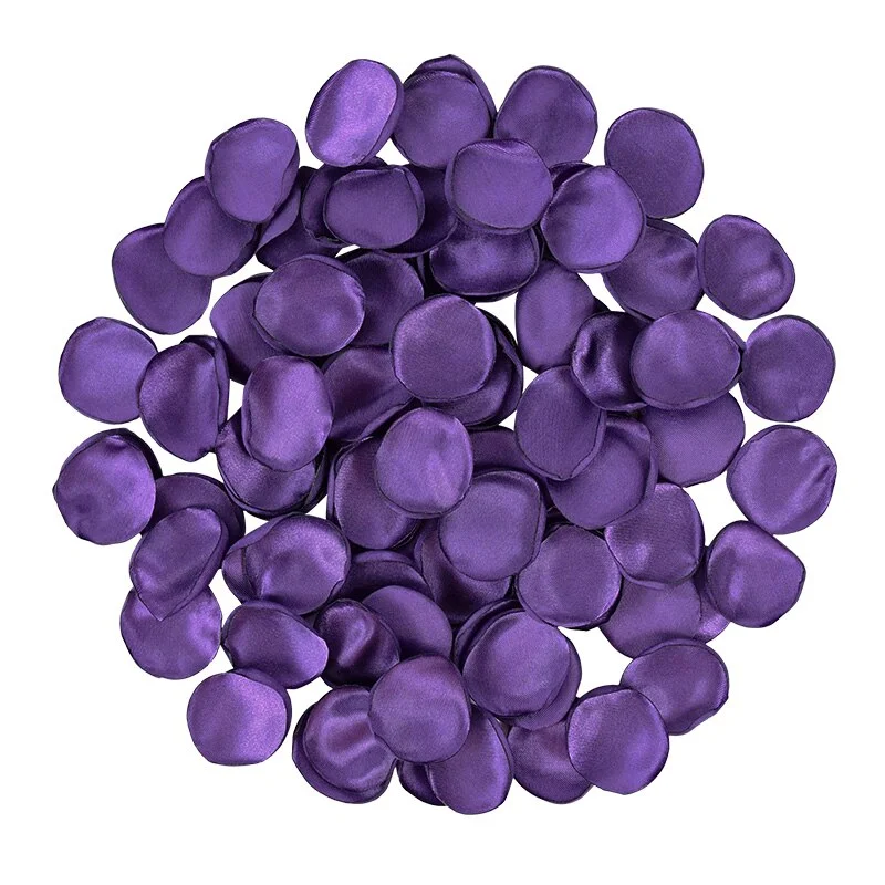 100Pcs Silk Rose Petals Artificial Flower Petal Valentines Day Room Decoration Wedding Party Throwing Confetti Anniversary Decor