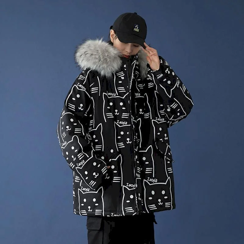 Loose Korean Winter Padded Jacket Jacket Hong Kong Style Fur Collar Cotton Jacket Very Fairy Bread Jacket Women 2020 New Cot